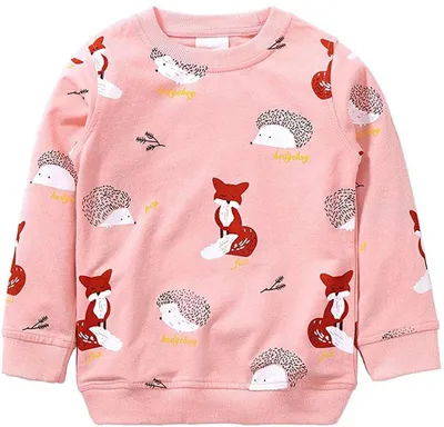 Productafbeelding van Meisjes Sweater van Katoen - Casual Top - Roze