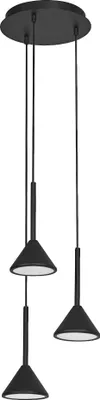 Zdjęcie produktu dla LEDVANCE Decor Fuji 3XPendant PL 13W 930 Czarny