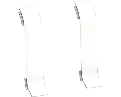 Produktbild von Prinz Verbinder für Kabelkanal-Sockelleiste weiß 60 mm