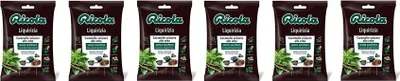 Produktbild von 6x Ricola Liquirizia bonbon Lakritze mit Anis erfrischend ohne zucker 70g