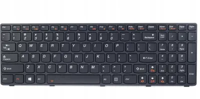 Produktbild von Tradebit - Tastatur für Lenovo | Englisch US QWERTY INT | Volle Kompatibilität | Hochwertige Materialien | Modelle: Y580 Y580A Y580N Y580NT