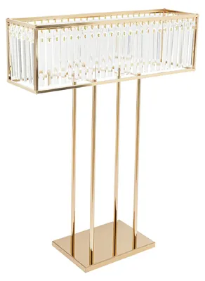 Immagine prodotto di Supporto per fiori in cristallo - Ideale per matrimoni - Perfetto per feste di compleanno - Utilizzabile come decorazione - Richiede montaggio