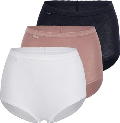 Zdjęcie produktu dla sloggi 3-pack Basic+ maxi briefs Idealne dopasowanie, Z drobnymi detalami, Przyjemne dla skóry
