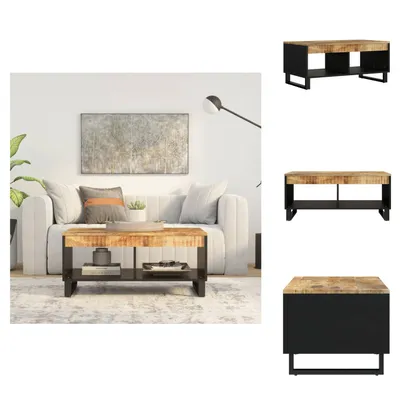 Obrázok produktu pre vidaXL Konferenčný stolík 90x50x40 cm z masívneho dreva mango - Konferenčné stolíky