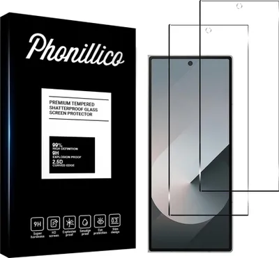 Zdjęcie produktu dla Szkło hartowane do Samsung Galaxy Z FOLD 6 [2 sztuki] Folia ochronna na ekran odporna na zarysowania Phonillico®