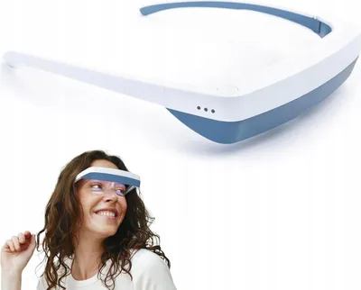Zdjęcie produktu dla Luminette 3 Okulary do Światłoterapii Białe i Niebieskie światło