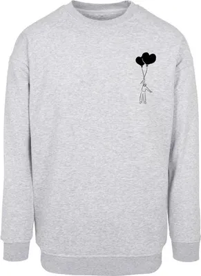 Zdjęcie produktu dla Bluza męska Urban Classics Love In The Air, kolor szary - rozmiar XS