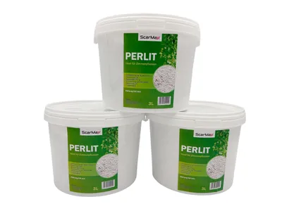 Immagine prodotto di ScarMaxx Perlite per piante da giardino 0-6 mm Ritenzione idrica per la coltivazione - 9L