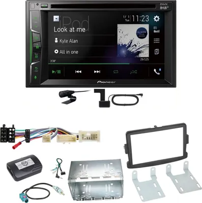 Produktbild von Pioneer AVH-A3200DAB USB DAB+ MP3 Autoradio Einbauset für Renault Trafic 3