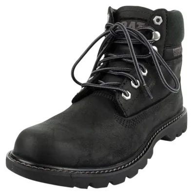 Image de Caterpillar - Bottines "Colorado" pour hommes, en cuir pleine fleur, modèle PP8486 (taille 40,5 EU) (noir)