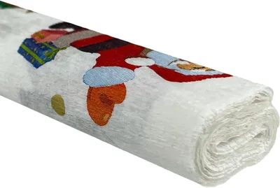 Produktbild von Bibuła marszczona TYMOS świąteczna wzory 10 rolek 50x200 cm