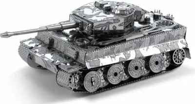 Obrázok produktu pre Metal Earth Tiger I, Tank model, Montážna sada, Tiger I, Akékoľvek pohlavie, Kov, World War II