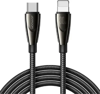 Zdjęcie produktu dla Joyroom Kabel USB-C do Lightning Szybkie ładowanie 30 W, 1,2 m - Czarny