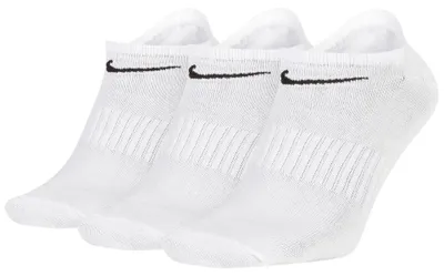 Produktbild von Nike Unisex Everyday Lightweight No-Show Socken 3er-Pack - SX7678 100 weiss , Farbe:Weiß, Textil:46-50