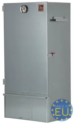 Produktbild von ITA Räucherofen 7001 - Premium Räucherschrank mit 3 Etagen 81 cm - Legierter Stahl - Qualität  EU - Smoker - Direkt vom Hersteller