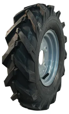 Disk + pneumatika - 4.80/4.00-8 (122/90-8) inch + 2.50A x 8H2 Kings Tire 60/100/4