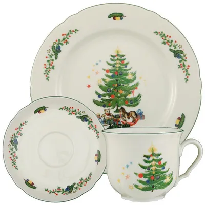 Obrázok produktu pre Seltmann Weiden Marieluise Vianočný kávový servis, sada riadu, servis, sada riadu, porcelán, farebný, 18 ks, 1716497