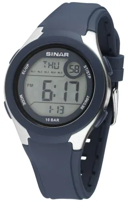 Produktbild von SINAR Jugenduhr Damen Herren Armbanduhr Digital Quarz Silikon XV-19-2