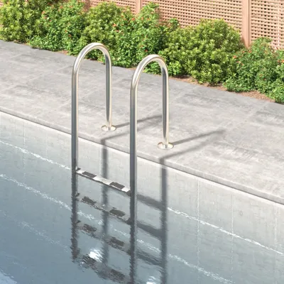 Produktbild von Möbel Pool-Leiter 54x38x184,5 cm Edelstahl 304 - Poolzubehör 93453