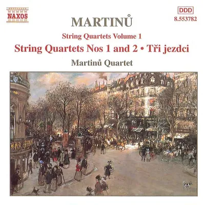 Produktbild von Martinu Quartett: Streichquartette Vol.1