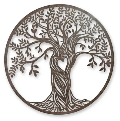 Produktbild von Baum Wanddekoration Lebensbaum Replikat Retro Design Dekoration