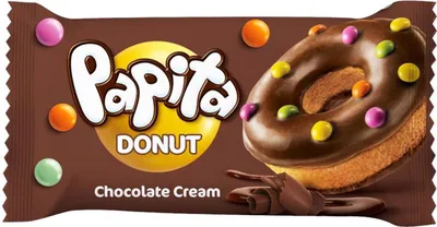 Obrázek produktu pro Papita Donut s čokoládovou příchutí 40 G
