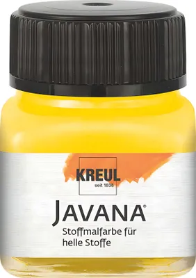 Immagine prodotto di Kreul Javana Vernice per tessuti Giallo oro 20 ml 1 pz