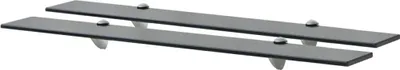 Produktbild von Schweberegale 2 Stk. Glas 80x10 cm 8 mm