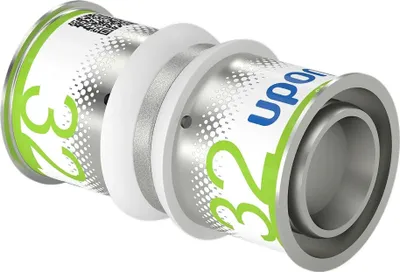 Obrázok produktu pre UPONOR S-Press PLUS, spojka, 32-32, 1 ks.