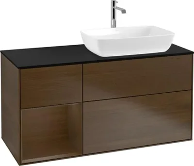 Produktbild von Villeroy & Boch F802GNGN Waschbeckenunterschrank Finion F80