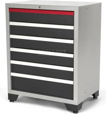 Produktbild von Deluxe Werkzeugkiste für 6 HBM-Laden, schwarzer Lack, 71 x 51 x 90 cm, 35 kg Traggewicht