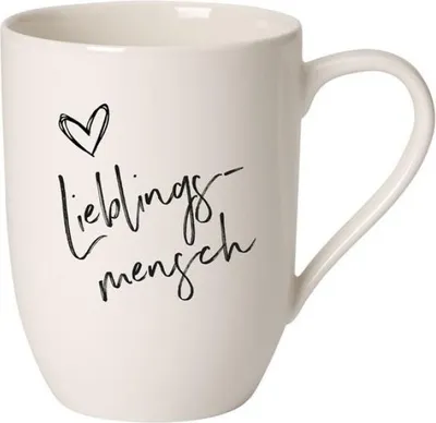 Image de Villeroy & Boch Statement Gobelet avec anse "Homme préféré" 280ml