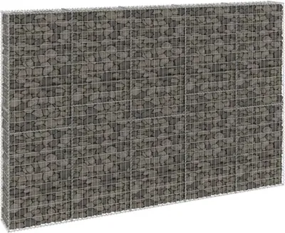 Immagine prodotto di Parete di gabbioni con copertura Acciaio zincato 300x30x200 cm