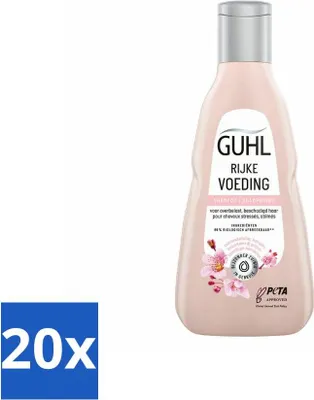Produktbild von Guhl Shampoo - Reichhaltige Pflege - 250 ml - Vorteilspack - 20 Stücke