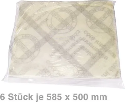Produktbild von Bosch Siemens Neff Constructa 6x Fettfilter, Vlies Filter für Dunstabzugshaube - Nr.: DEZ68FF, 00452151, 452151