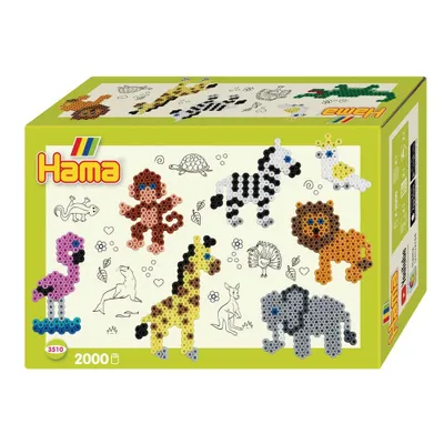 Produktbild von Hama Beads 3510, Bastelset für Kinder, 5 Jahr(e), PVC, Mehrfarbig, 2001 Stück(e)