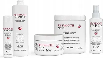 Produktbild von BE HAIR BE SMOOTH Glättungsshampoo - 1000ml