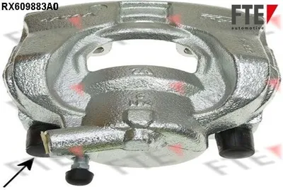 Produktbild von FTE Bremssattel Vorne Links für FORD MONDEO IV Turnier (BA7) Ø60mm Grau 9292309