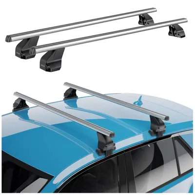 Image de Porte-bagages de toit Menabo Omega pour Ford Ecosport 5 portes, modèles de 2014 à 2017