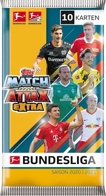 Immagine prodotto di Topps Match Attax EXTRA 2020/21 - 1 Booster