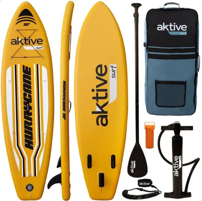 Produktbild von Aufblasbares Paddel-Board mit Zubehör Aktive Hurrycane