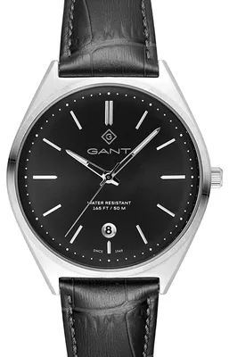 Produktbild von GANT Herrenuhr Quarzuhr schwarz / silber onesize Herren 41 mm G201001, G201002, G201003