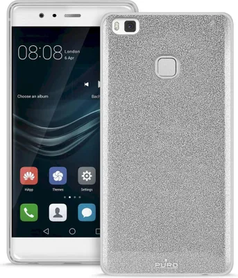 Produktbild von Shine Glitzer Cover Silber für Huawei P10 Lite
