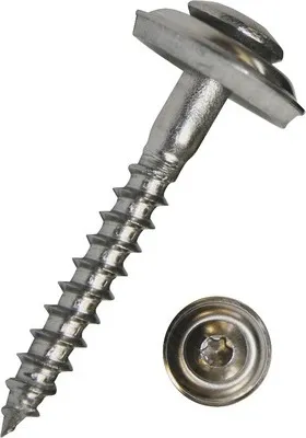 Image de Dresselhaus WGR 3516, Jeu de vis, Acier inoxydable, Bois, Tête ronde, Torx, Acier inoxydable