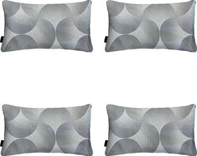 Produktbild von Madison – Dekokissen „Naples“ – Grau – 30 x 50 x 10 cm – 4er-Set