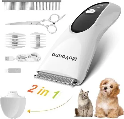 Productafbeelding van Elektrische trimmer voor dierenvacht - Oplaadbaar - Stil - Draadloos