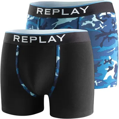 Produktbild von Replay Unterwäsche – 2er-Pack Boxershorts