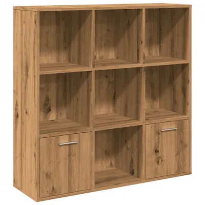 Produktbild von "2026 MODERNE"Bücherregal Landhaus-Stil - Bücherschrank/Standregal Langlebiges -  Artisan-Eiche 98x29x97,5cm Holzwerkstoff - Bücherregale NeuMöbel932659