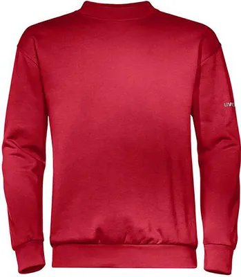 Produktbild von uvex Sweatshirt 7458, Farbe:rot, Größe:S