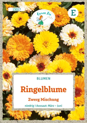 Produktbild von Ringelblume Zwerg Mischung | Ringelblumensamen von Grüne Fee